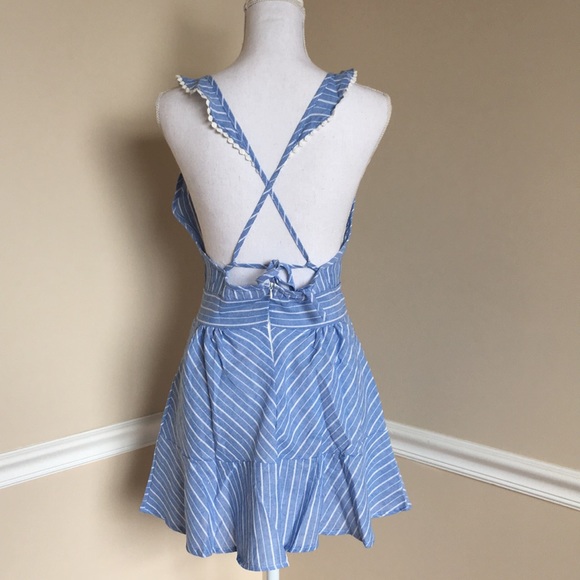 Mini Plunge Boho Dress - Picture 5 of 8